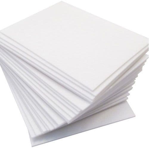 White EPS Polystyrene 1000x500x25mm Foam Sheets