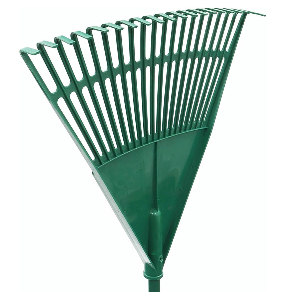 Telescopic 20 Tooth Plastic Garden Leaf Rake Lightweight Lawn Debris Tool