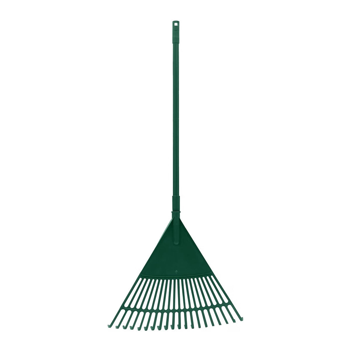 Telescopic 20 Tooth Plastic Garden Leaf Rake Lightweight Lawn Debris Tool