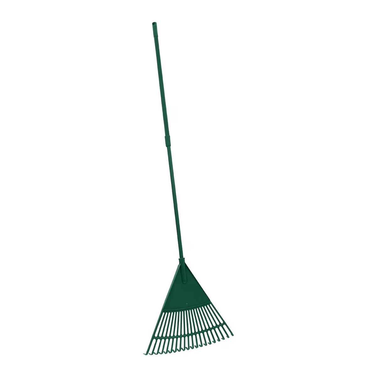 Telescopic 20 Tooth Plastic Garden Leaf Rake Lightweight Lawn Debris Tool