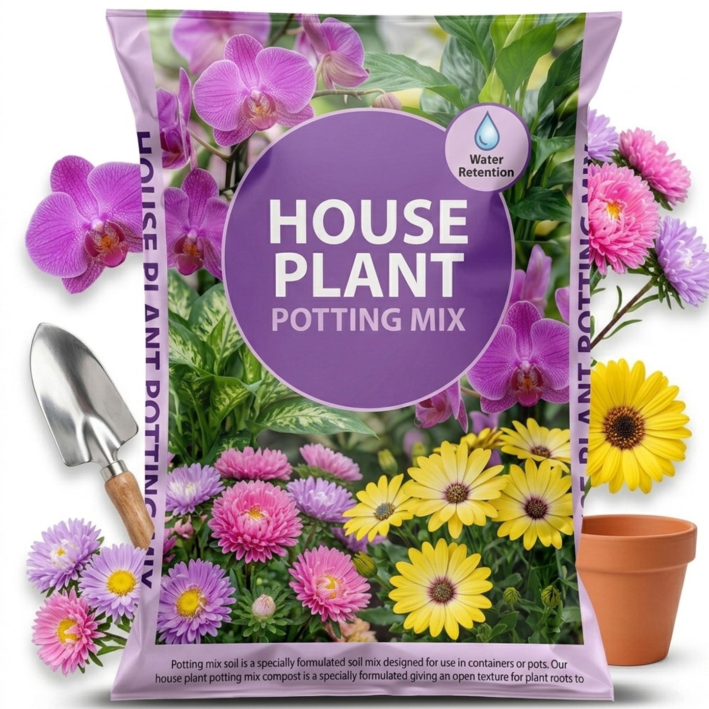 House Plant Potting Mix Compost Perfect For Indoor House Plants With Seaweed Extract