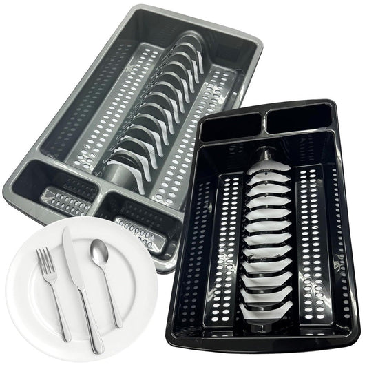 High Grade Dish Drainer Rack Kitchen Sink Utensil Holder Drying Rack