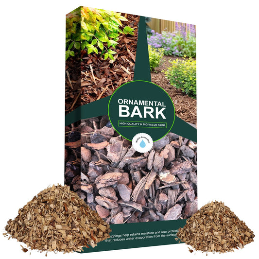 50 Litres Ornamental Bark For Decorative & Landscape Gardening & Paths