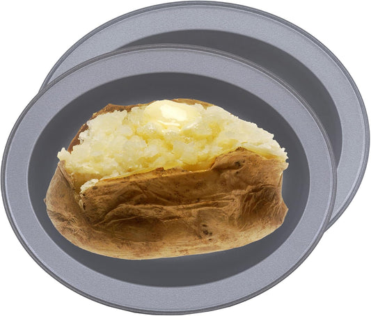 Oval Pie Dishes For Air Fryers Non Stick Baking Tin