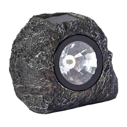 Solar Granite Rock Spotlights High Performance 3 Lumen Super Bright Lights