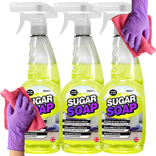 Sugar Soap Spray Ready To Use 750ml Multi-Surface Cleaner