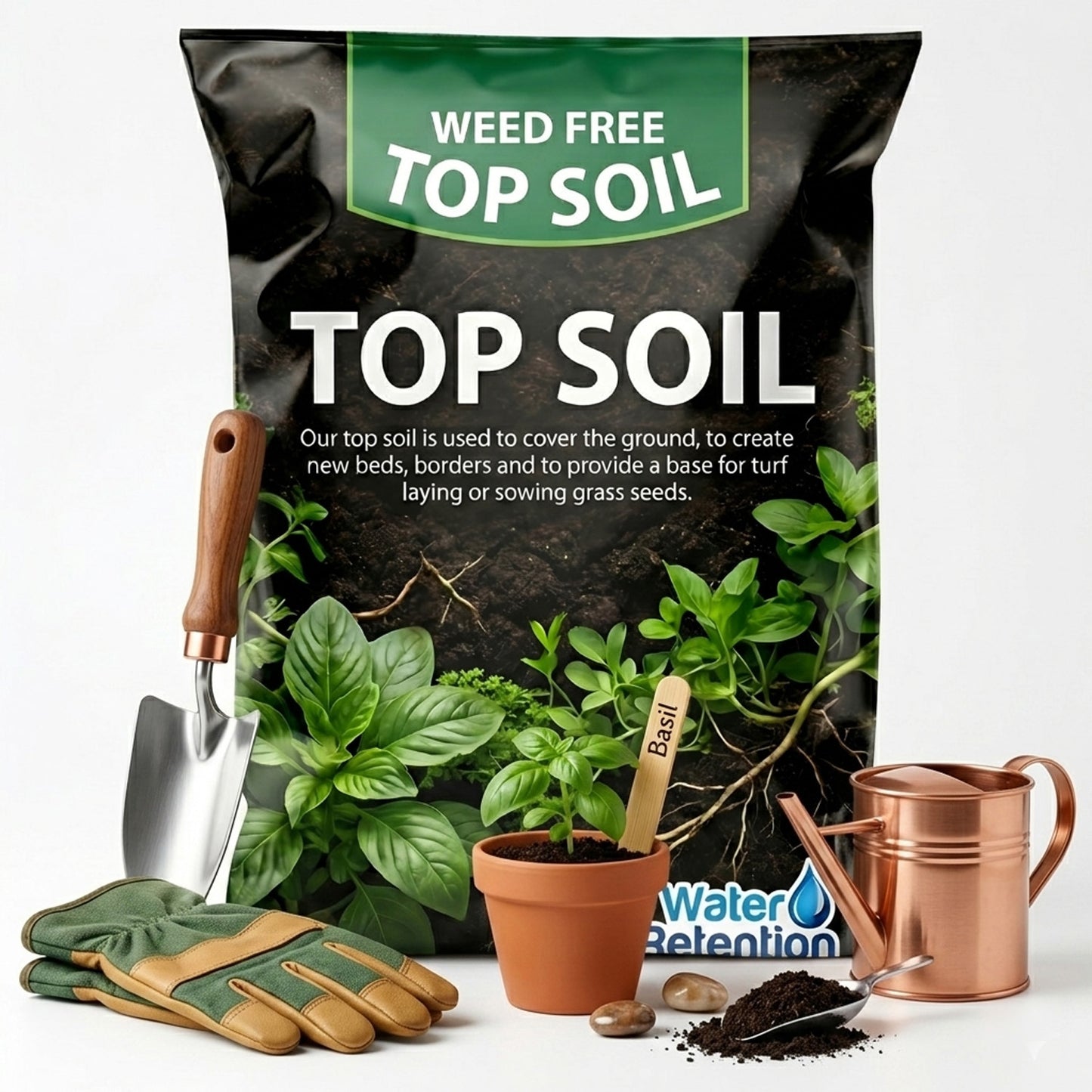 25 Litre Garden Top Soil With Essential Nutrients