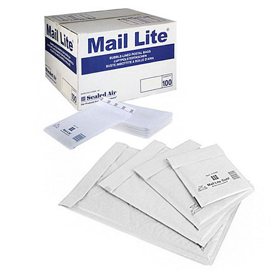 F/3 (220 x 330mm) Mail Lite White Padded Envelopes