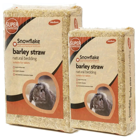 Soft Flake Barley Straw Medium & Large Animal Bedding For Rabbit & Tortoise