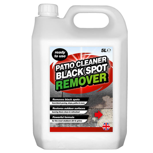 5L Black Spot Remover & Eliminator Ideal For Patios & Block Paving